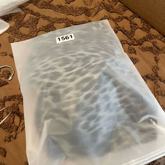 America & Beyond Sheer  Maxi Dress Swim Cover Up Animal Print XL High slit Beach - Picture 14 of 14